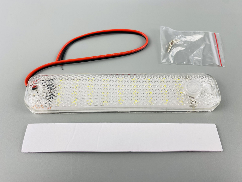 Лампа LED освітлення салону; 12-80 В; вимикач на лампі; 150 мм x 30 мм x 10 мм. Мукачево - фото 7