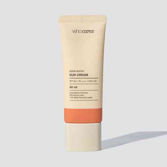 Сонцезахисний крем з антиоксидантним захистом Bifida Barrier Sun Cream whocares 40 мл Київ