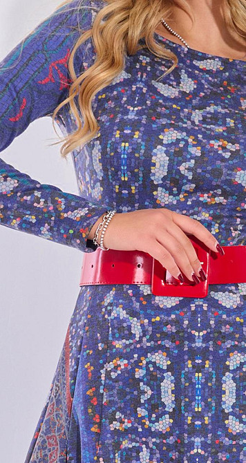 Стильное тёплое платье из джерси (46) Киев - изображение 4