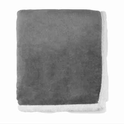 Плед Ardesto Sherpa 100% полиэстер, серый 160х200 см (ART0203SH) Винница