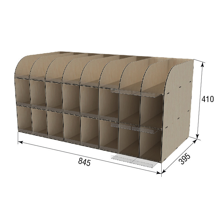 Диспенсер EKOSTAR 24 ячейки 845х395х410 Киев - изображение 3