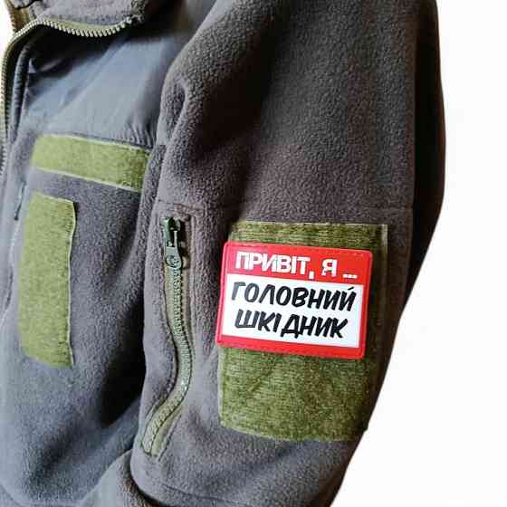 Патч / шеврон Привіт, я головний шкідник Запоріжжя