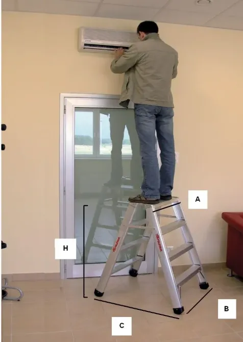 Faraone Profesjonalny Stołek Dwustronny Szer. 60cm 4+4 (S2095NDL) Київ - фото 1