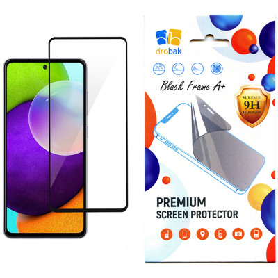 Стекло защитное Drobak Samsung Galaxy M53 5G Black Frame A+ (505066) Винница - изображение 1