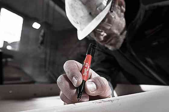 Маркер для будмайданчика InkZAll MILWAUKEE, тонкий, чорний Одесса