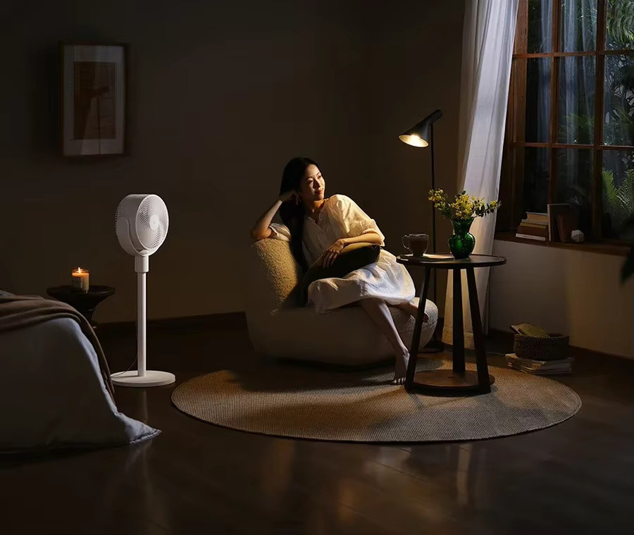 Вентилятор Xiaomi Mijia 18W Circulation Fan + (перехідник на EU розетку) Київ - фото 6