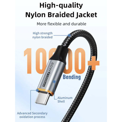 Дата кабель USB 3.1 AM to USB-C 1.5m Cabletime (CA915231) Вінниця - фото 5