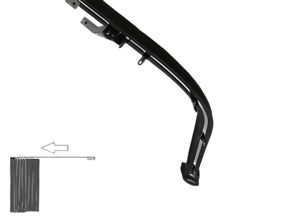 LIVOLO Електрокарниз для штор Wi-Fi з пультом, одностороннє відкривання, гнутий/арочний/радіусн Коломия - фото 1