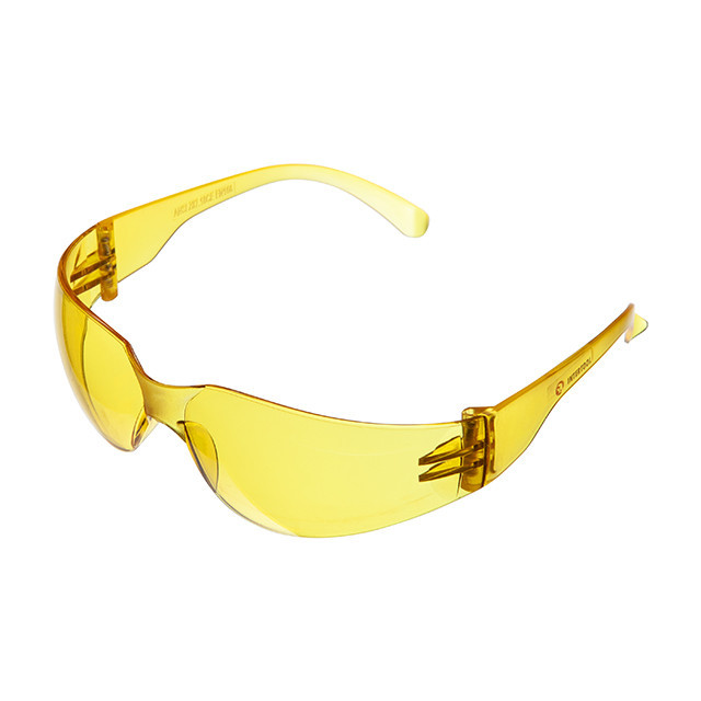Окуляри захисні, жовті, лінзи полікарбонат, заушники полікарбонат, захист від удару INTERTOOL SP-0084 Киев - изображение 3