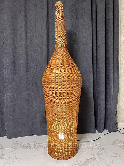 Торшер плетений из лозы Киев - изображение 8