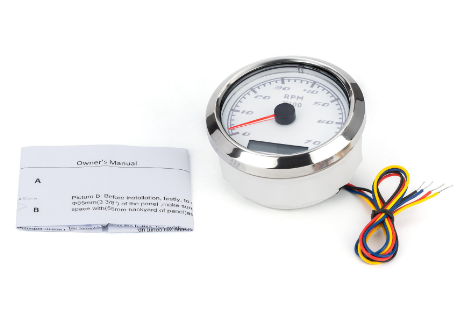 Тахометр I Gauge Со Счетчиком Моточасов 0-7000 Rpm Led Дисплей Дніпро
