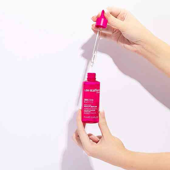 Стимулирующая сыворотка для кожи головы Grow Strong & Long Stimulating Scalp Serum Lee Stafford 75 мл Киев