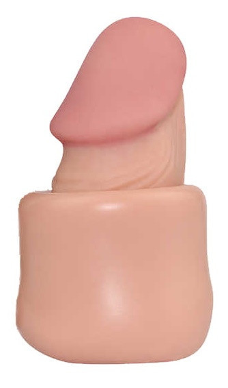 Насадка на член - Pleasure X-Tender Penis Sleeve Add 1" Flesh Sex Aura Київ - фото 7