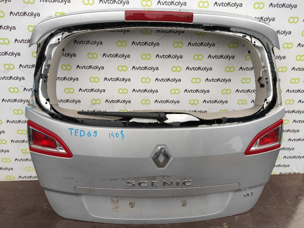 Кришка багажника Renault Scenic III 2009-2012 Ковель - фото 3