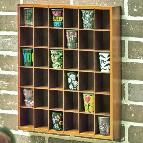 Полиця для чарок "Кенрімон" сієна Миколаїв - фото 1