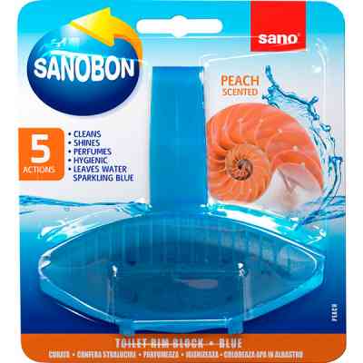 Туалетний блок Sano Персик 55 г (7290005426964) Вінниця