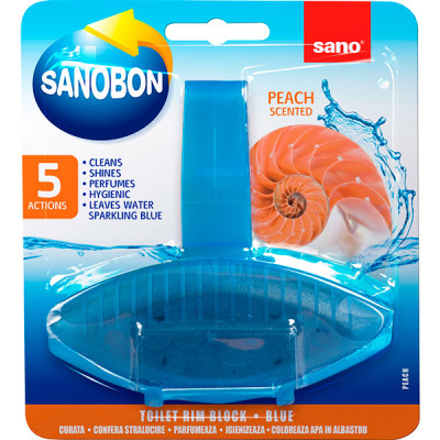 Туалетний блок Sano Персик 55 г (7290005426964) Вінниця - фото 1