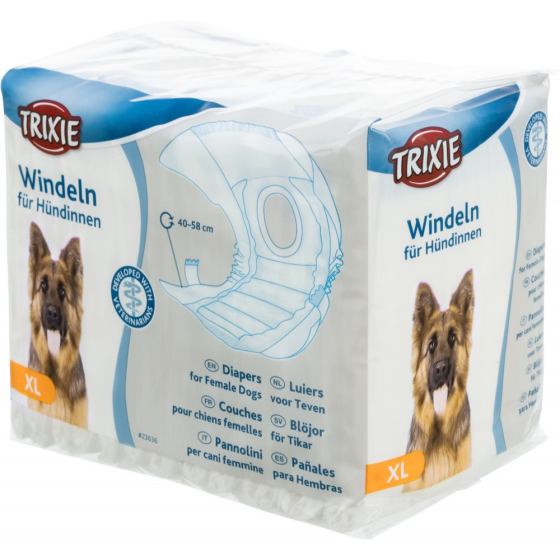 Підгузки для собак Trixie (Тріксі) XL 40-58 см 12 шт. Запоріжжя