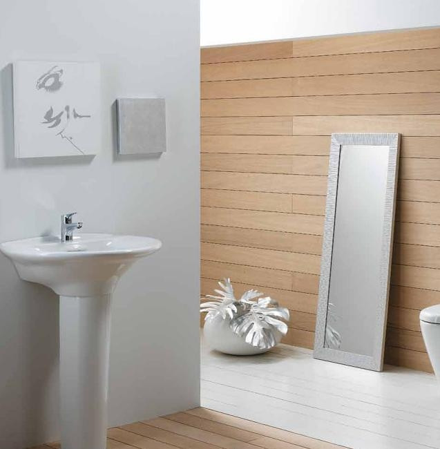 Раковина с ножкой RAK Ceramics Venice 650x205x510 мм (RAK0039) Белый Киев - изображение 4