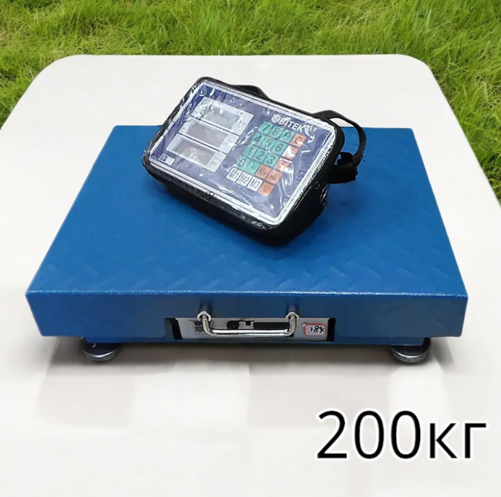 WiFi Весы электронные торговые 200кг 32х42см 4В BITEK TCS-R2-200  с Высокой грузоподъемностью 7499 Одесса - изображение 1