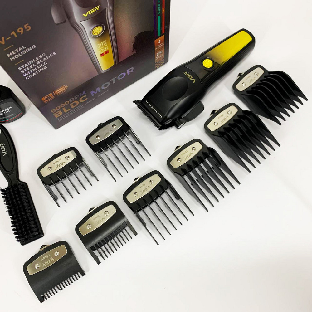 Машинка для стрижки волосся і потилиці VGR, Машинка для стрижки на акумуляторі Тример скронь AR-83 Івано-Франківськ - фото 1