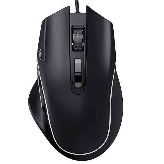 Миша Baseus GAMO 9 Programmable Buttons Gaming Mouse Black Киев