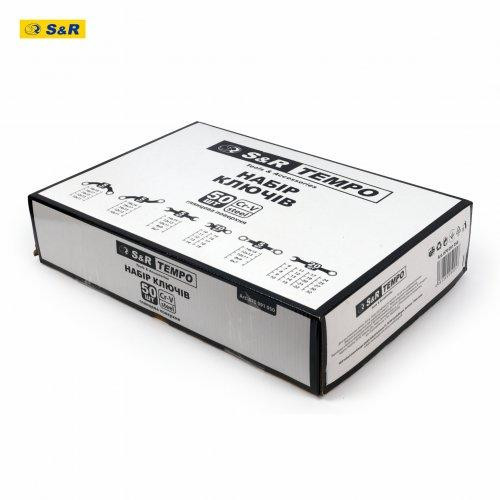 Набір ключів S&R Tempo 50 шт у тканинному чохлі Одеса - фото 2