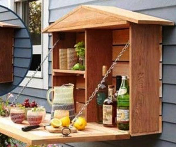 Настенный бар 