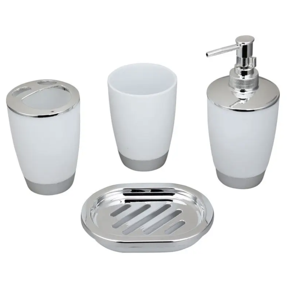 Набор аксессуаров для ванной Bathlux люкс качества , 6 предметов Белый Каменец-Подольский - изображение 2