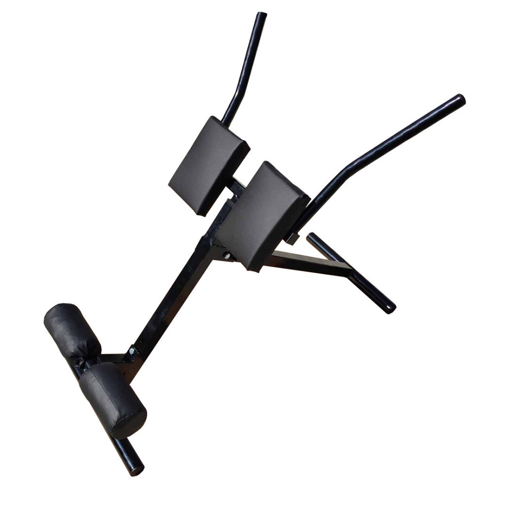 Лавка для гіперекстензії 45 градусів KZ-831 складна Тренажери для преса, гіперекстензії регульована Київ - фото 1