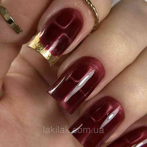 Гель-лак Crooz Wine Cat 2 (насичений червоний із теплим підтоном) 8мл Херсон