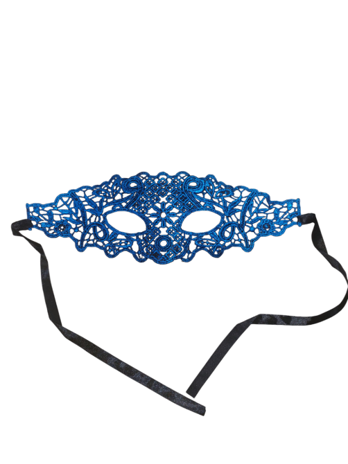 Маска венецианская на лицо one size синий Киев - изображение 1