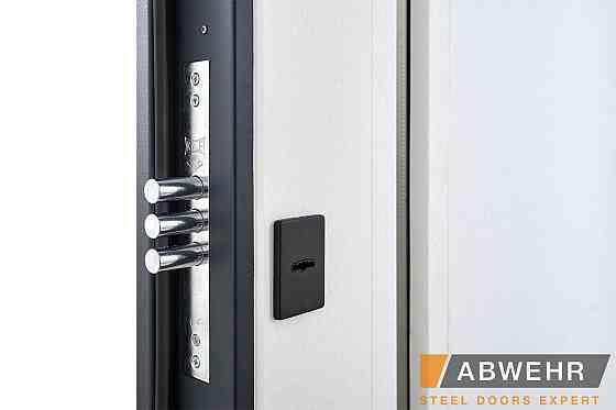 Двері вуличні, модель 506 Nordi Glass RAL 7021Т зі склопакетом 860 Київ