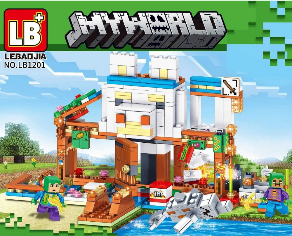Лего Майнкрафт Храм Лами, 444 деталі. MINECRAFT. Київ - фото 6