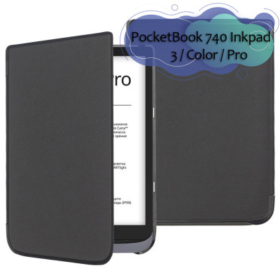 Чохол до електронної книги BeCover Smart Case PocketBook 740 Inkpad 3 / Color / Pro Black (713380) Вінниця - фото 1