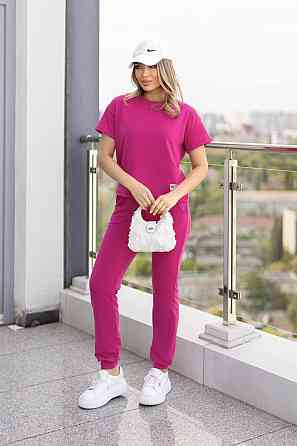 Летний спортивный костюм женский Restart 50-52, Малиновый Киев