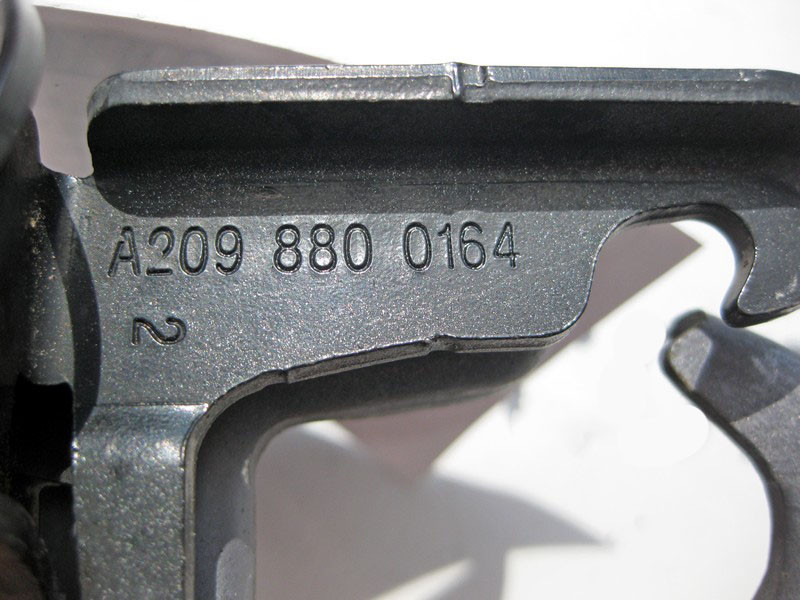 Mercedes-Benz  A2098800164 Запобіжний гак капота ML W164 GL X164 CLC C203 CLK C209 Одесса - изображение 4