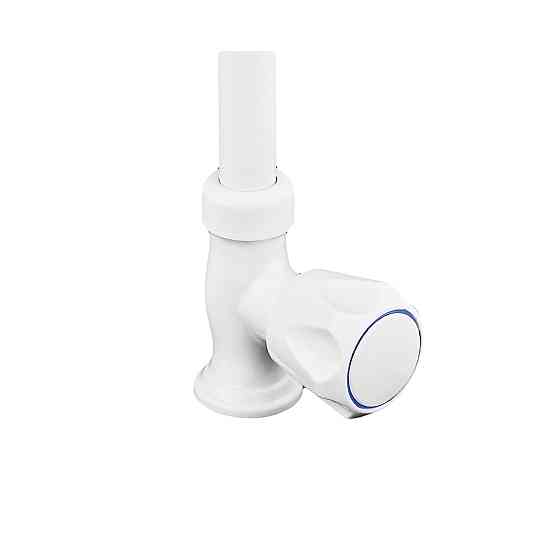 Кран для холодной воды Plamix Mono-005 White (PM0675) Киев