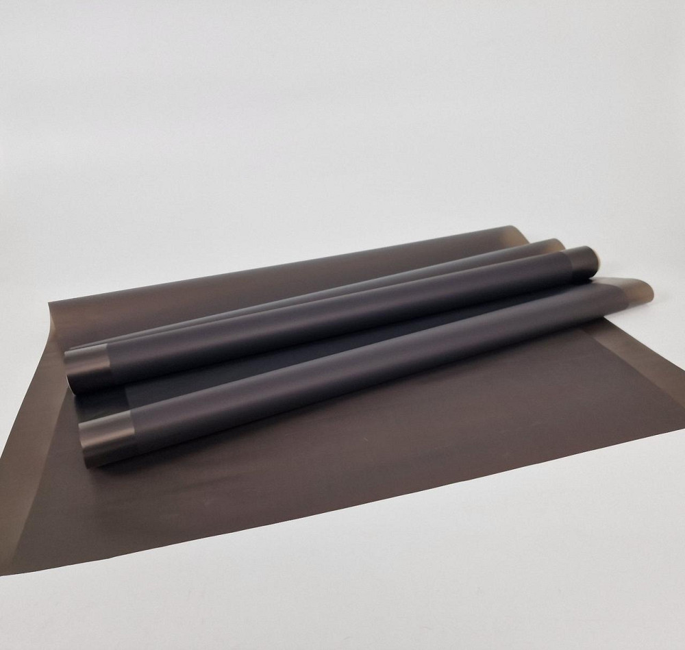 Рулон 10 м тонований матовий з рис. "Перламутровий кант" (57) плівка для квітів (h600) No 7 Чорний (1 шт.) Харків - фото 1