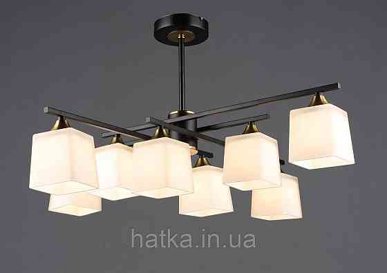 Люстра декоративная B N6668/8 BK+COP Киев