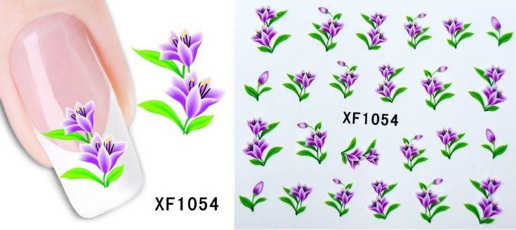 Наклейки для ногтей XF1054 Киев - изображение 2