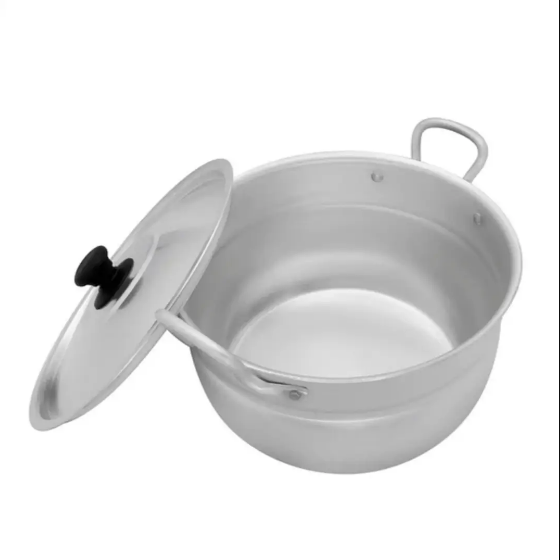 Каструля алюміній сферична 6,4л Interos Житомир - изображение 3