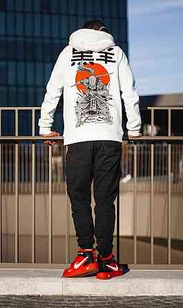 Худи, белая толстовка мужская, свитшот 2702804600 размер 44 Днепр