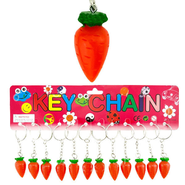 Брелок на ключи Морковь 12 шт Киев - изображение 1