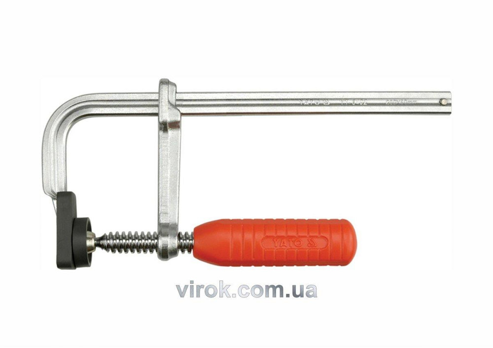 Струбцина кована з пластиковою ручкою YATO, l=250х80 мм [10/30] Одеса - фото 1