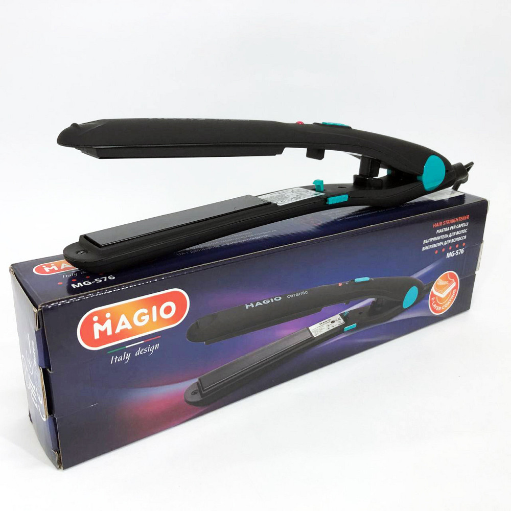 Плойка праска гофре випрямляч, Щипці для волосся, Широка праска для випрямлення волосся RX-28 Львів - фото 9