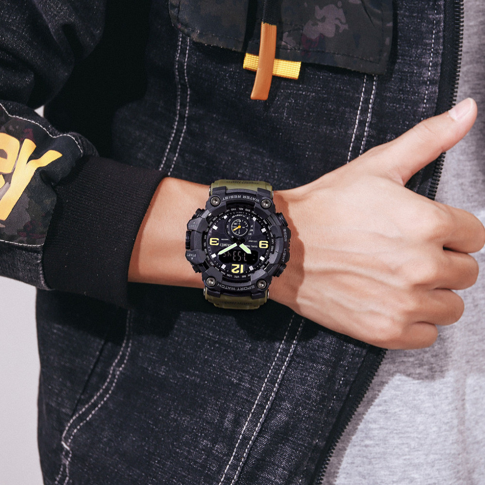 Skmei 1637AG Army Green. SBR Киев - изображение 3