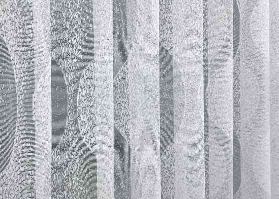 Тюль VR-Textil 1991т Жакард Білий 400х270 см (42-1015) Київ