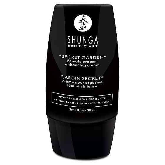 Стимулирующий гель для клитора Shunga Secret Garden (30 мл), разогревание, покалывание Sex Aura Киев
