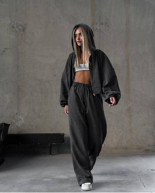 Жіночий трендовий костюм двійка двохнитка Одеса - фото 1